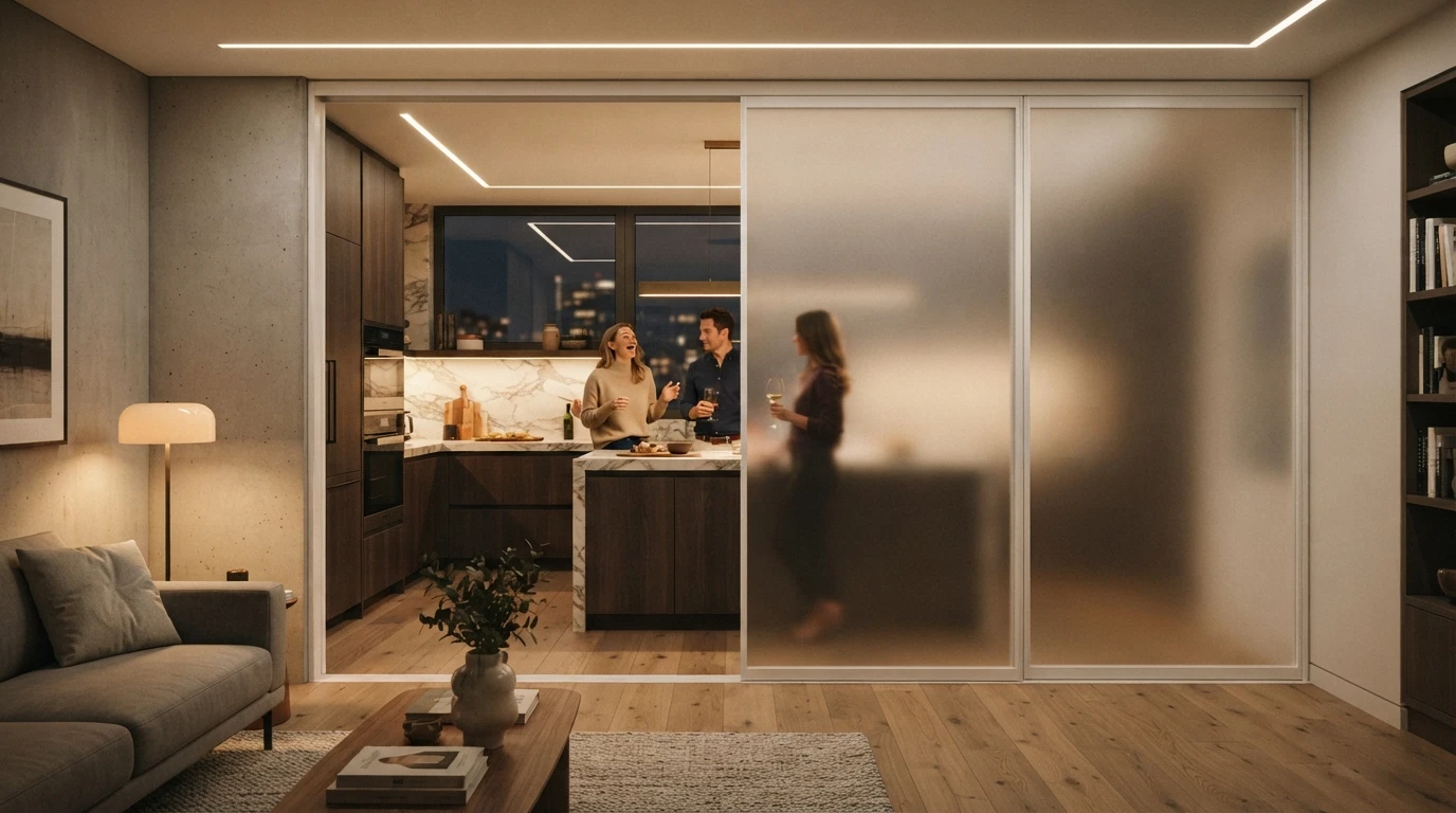 Перегородки для газифицированной кухни